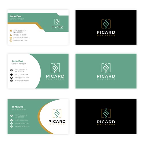 PICARD  BUSINESS CARD DESIGN