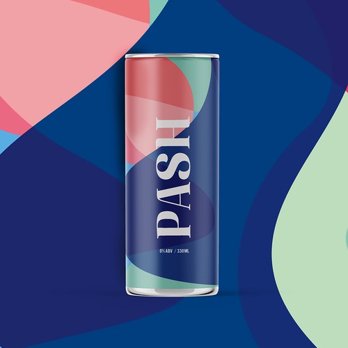 Pash, energy drink label