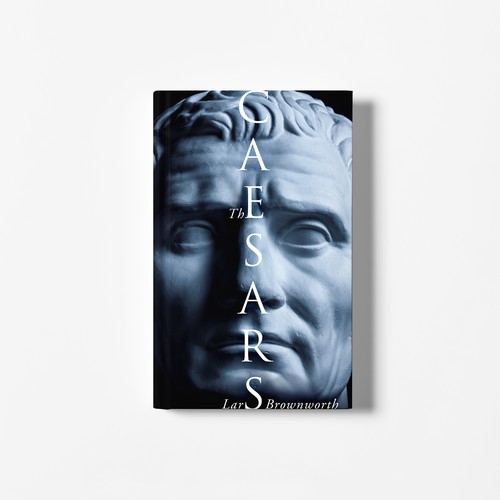 Simple striking design for Roman book cover