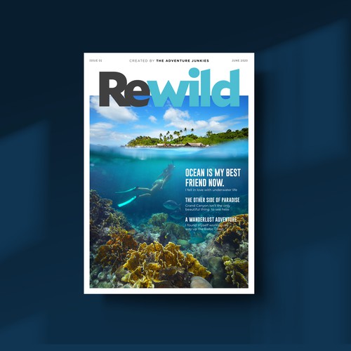 Magazine Cover for Rewild