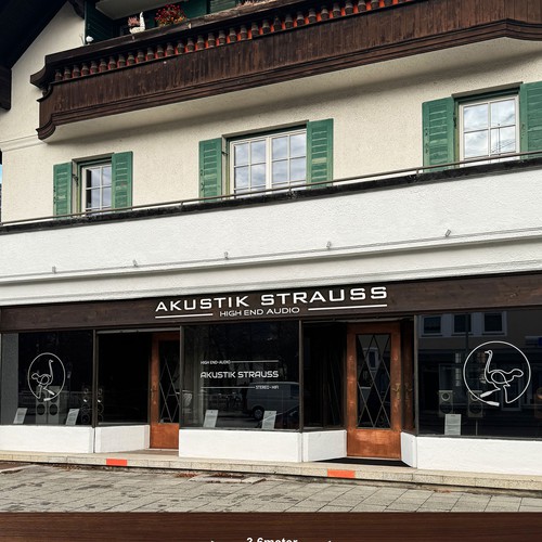 AKUSTIK STRAUSS Sign board