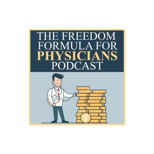 Podcast cover for a physician