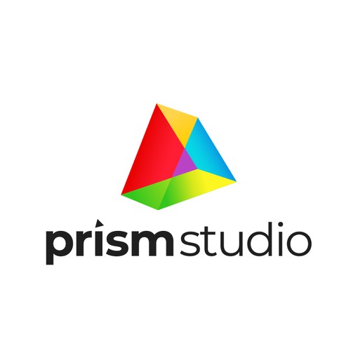 Creative Logo Design to Prism Studio