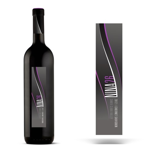 Create labels for NINA 26 wine