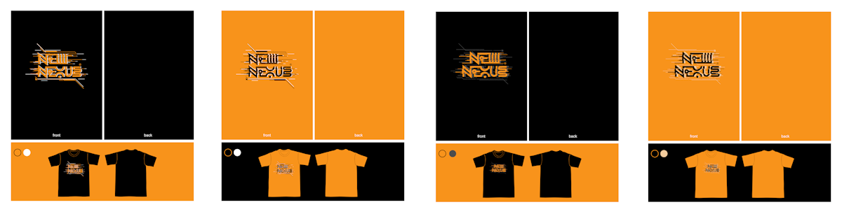 Modern sleek design for tshirt/hoodie (brand guide and assets provided)