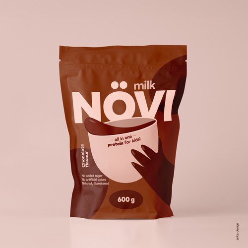 Packaging for premium protein powder