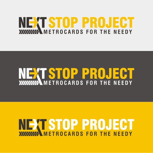 Create a logo for NYC transportation-focused non-profit 'NeXT Stop'