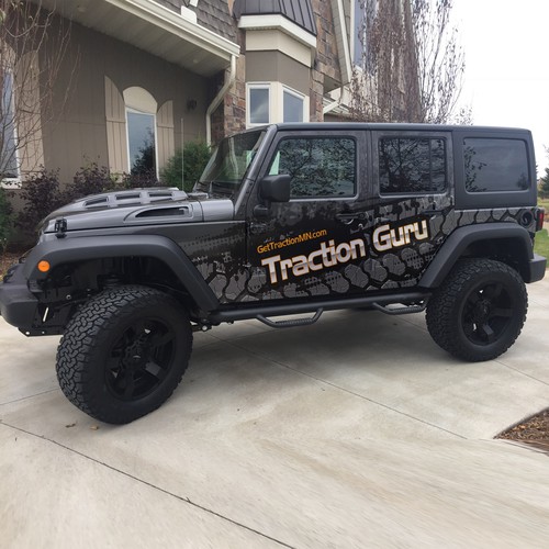  Attention Race Fans! Get Traction for my Jeep Wrangler