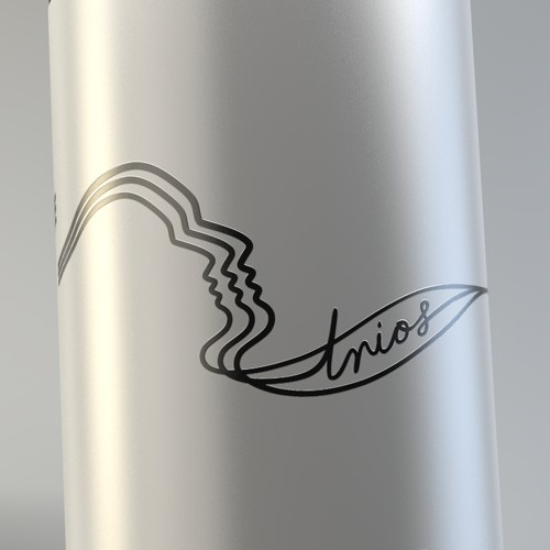 "Trios" wine label design