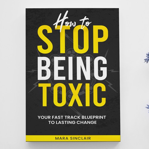 Stop Being Toxic Ebook Cover Design