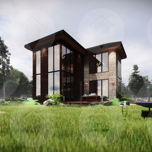 Seaside House Facade Design