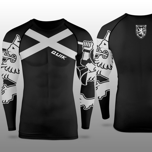 Quik Hockey Apparel Goalie Compression Shirt-