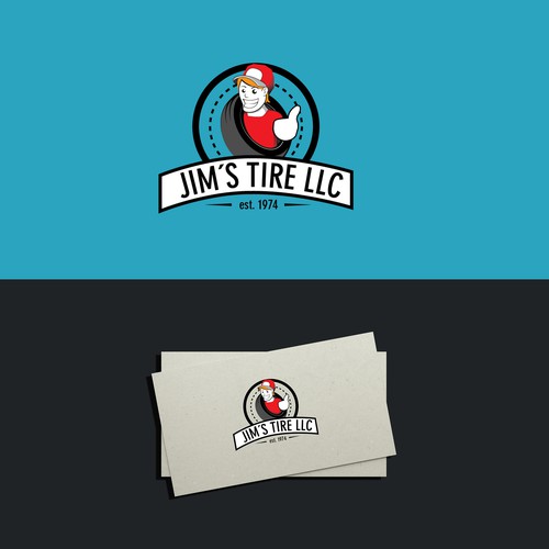 Logo Concept Tire Seller