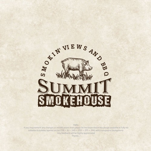 Summit Smokehouse - BBQ Restaurant Logo