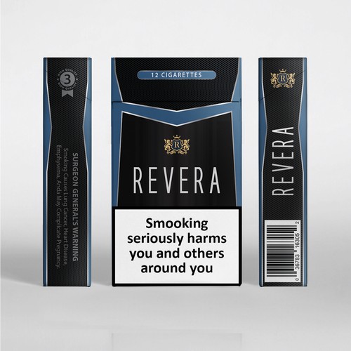 REVERA Cigarettes Packaging