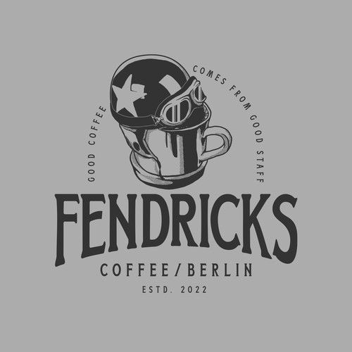 Ilustracion para playera - Fendricks Cooffee