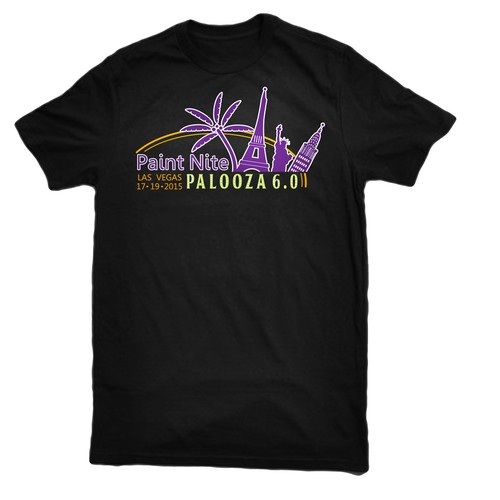 Paint Nite Palooza t-shirt design