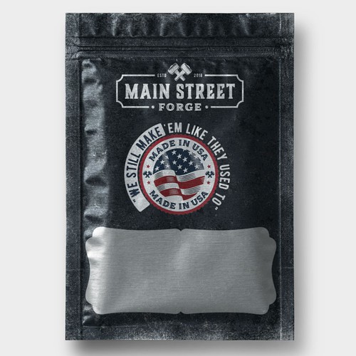 Product Bag for Main Street Forge