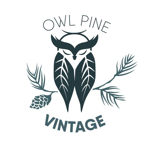 Logo for an antique shop