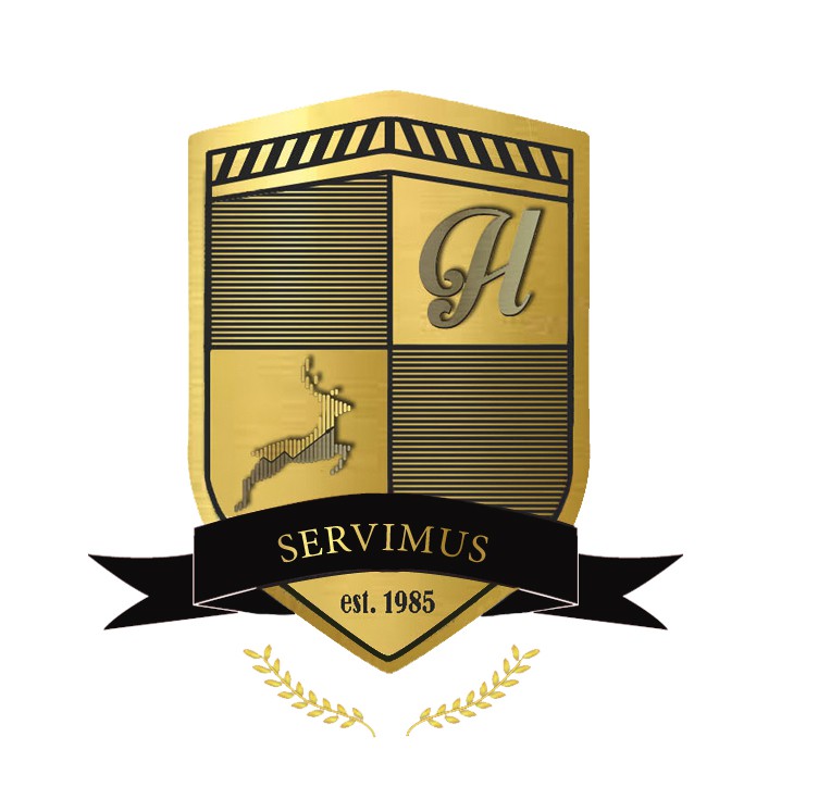 Create a logo , cards and stationery updating an old family crest for S. C. Harris & Associates