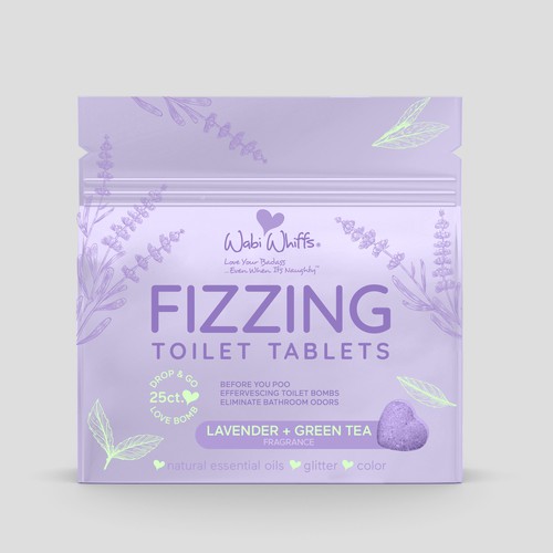 Spa Fizzing Toilet Tablets - No Poo Odors