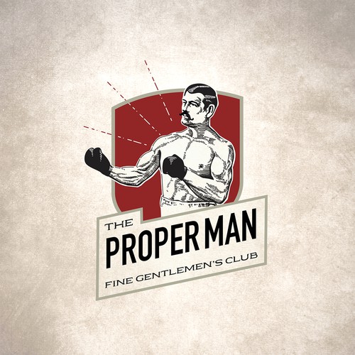 The Proper Man logo design entry 2