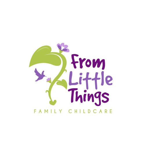 Logo concept for home based childcare service