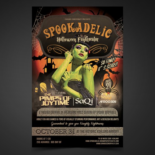 Spookadelic Poster