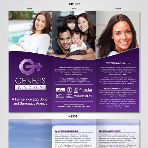 Genesis Brochure Design