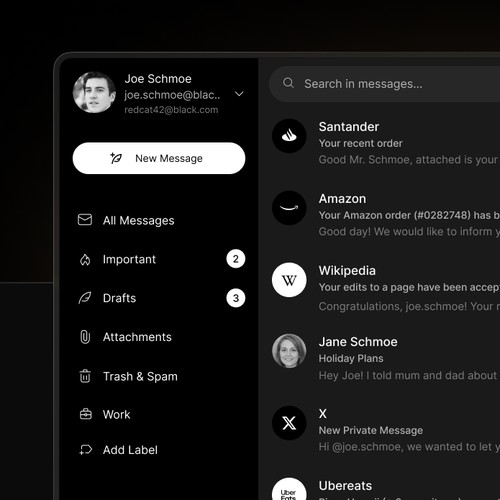 Webdesign for black.com