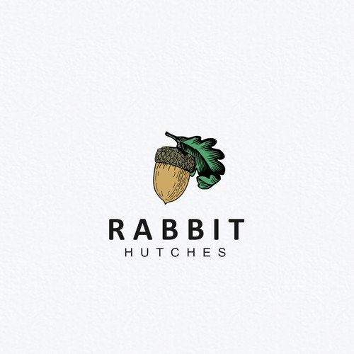 Rabbit acorn logo 