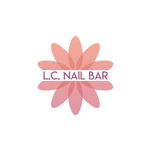 Vibrant logo Concept for Nail Bar