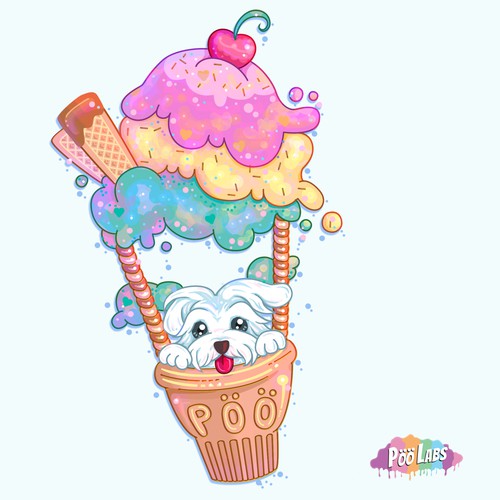 mascot for ice cream shop