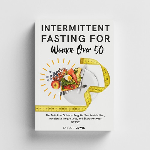 simple cover for women over 50 interested in intermittent fasting.