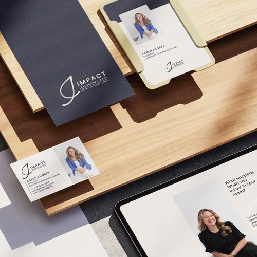 Logo, stationery and social media templates for a professional coach