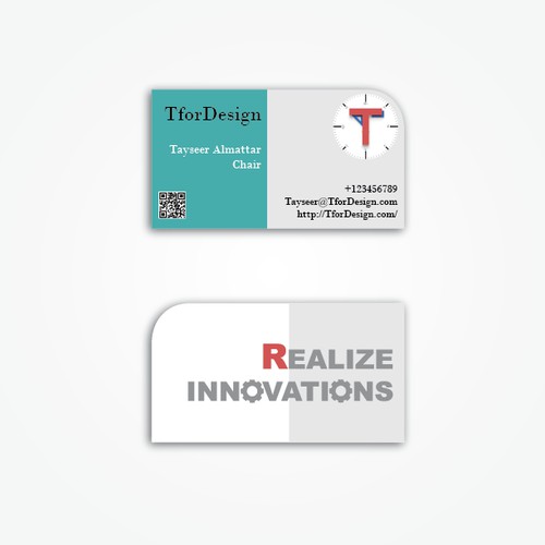 Abnormal Business Card for TforDesign.com !? Please come in!