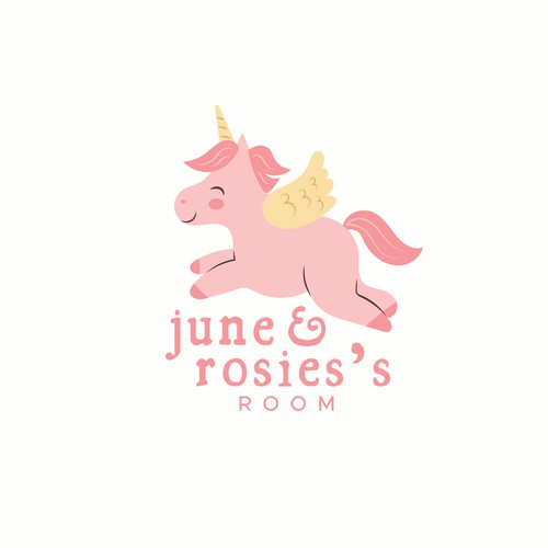Cute logo for a kids start up brand