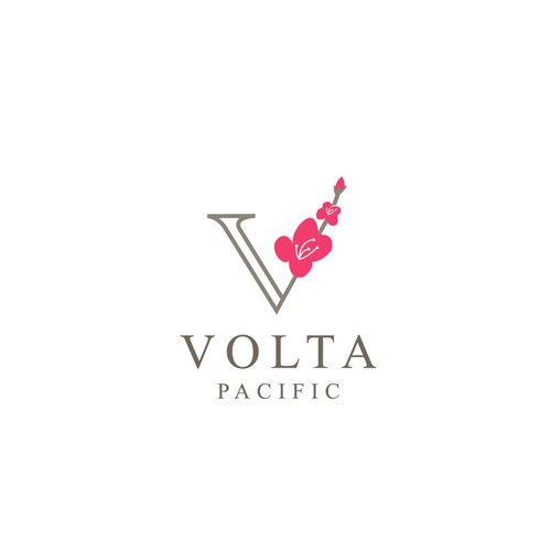 Logo symbol with Flower