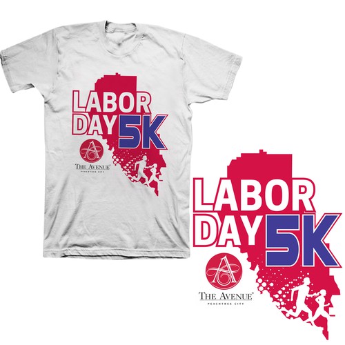 Labor Day 5K - A running event logo