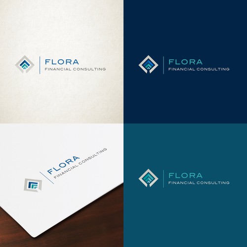Logo design for "Flora Financial Consulting"