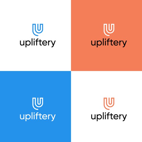 Upliftery logo concept 