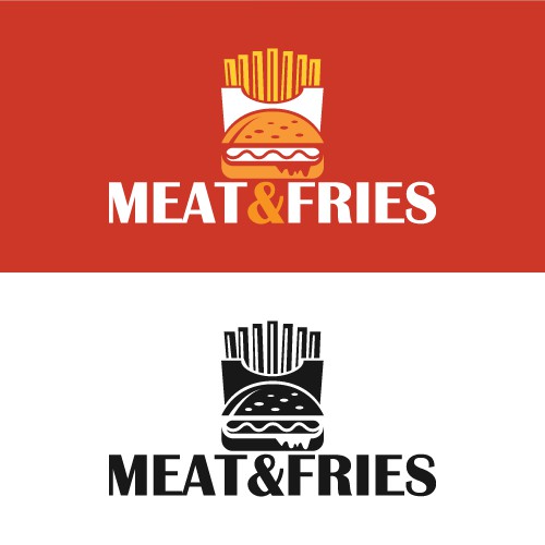 Create a captivating logo for a new gourmet fast food restaurant