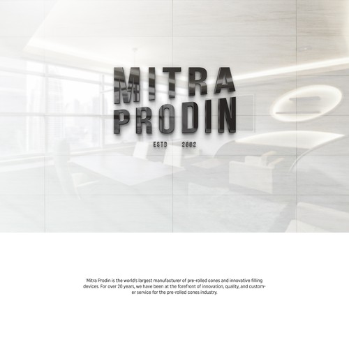 Creative logotype branding logo design with clean and modern styles