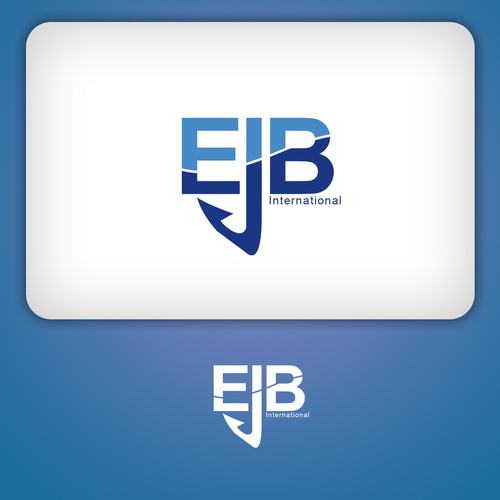 Create the next logo for EJB International Seafood Company 