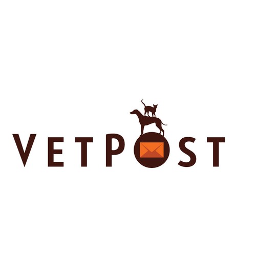 Create a fun logo for a national veterinary/pet e-commerce site for VetPost