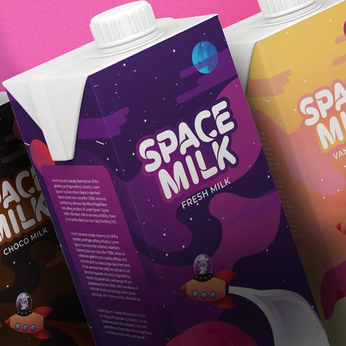 Space Milk | Packaging