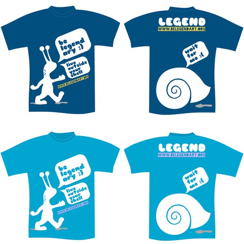 Be Legendary needs a new t-shirt design