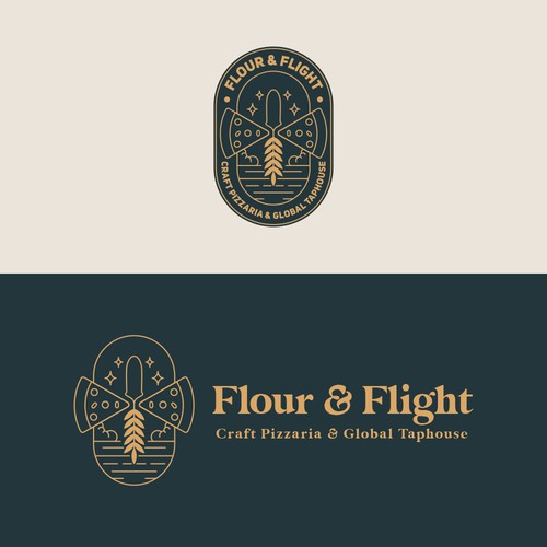 Pizza F&B Logo Concept