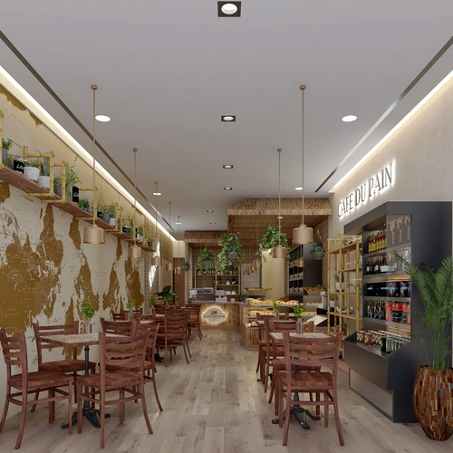 Cafe du pain Interior design
