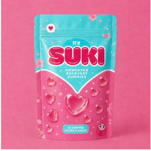 Diseño estilo japonés para Suki gummies